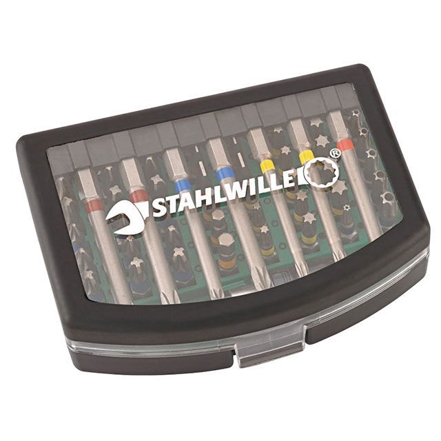 スタビレー 1206 56点組 差込角1/4HEX ビットセット ケース付 STAHLWILLE