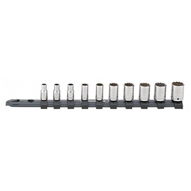 スタビレー 12916/10-40 10個組 差込角1/4SQ ソケットセット レール付 STAHLWILLE