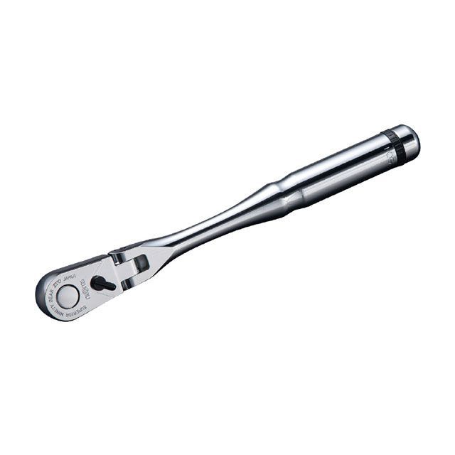 ネプロス NBR390AF 9.5sq. フレックスラチェットハンドル 90ギア 全長225mm nepros