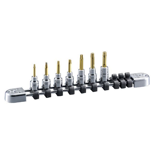 ネプロス NTQ4T07 7本組 6.3sq.T型トルクスビットソケットセット ホルダー付 nepros