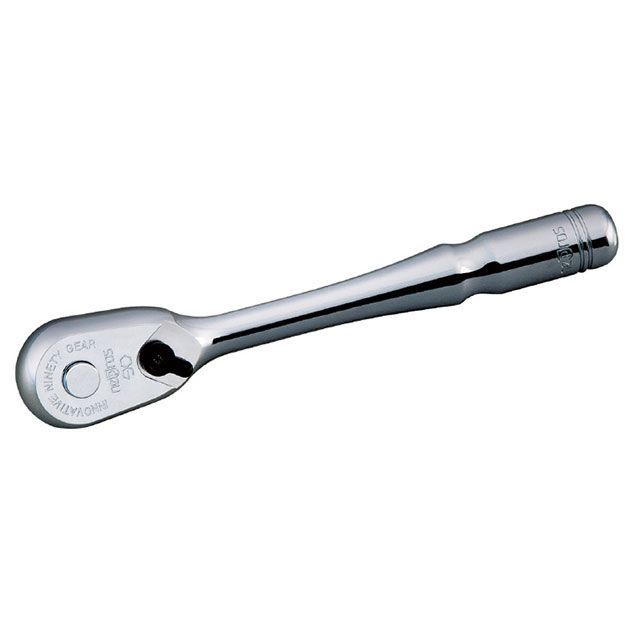 ネプロス NBR290 6.3sq. ラチェットハンドル 90ギア 全長125mm nepros