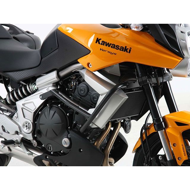 ヘプコ＆ベッカー VERSYS650 エンジンガード（ブラック） HEPCO＆BECKER