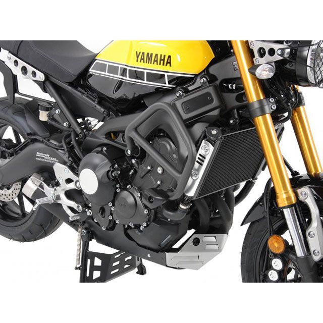 ヘプコ＆ベッカー XSR900 エンジンガード（アンスラサイト）クラッシュパッド付 HEPCO＆BECKER