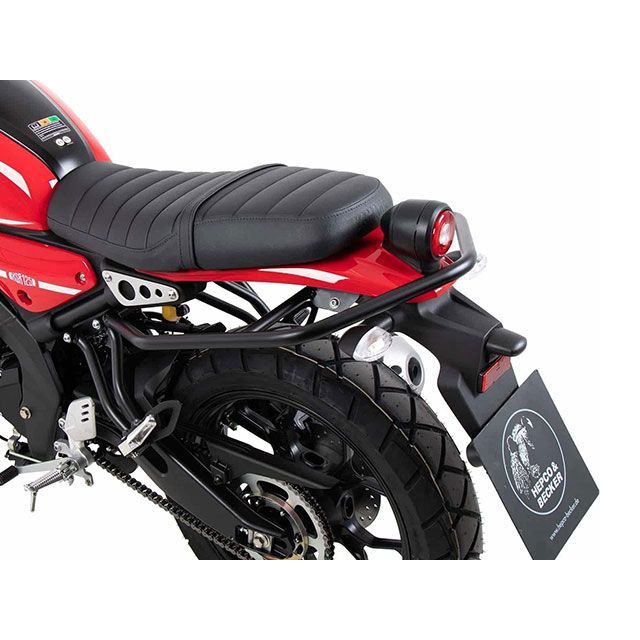 ヘプコ＆ベッカー XSR125 リアガード（ブラック） HEPCO＆BECKER