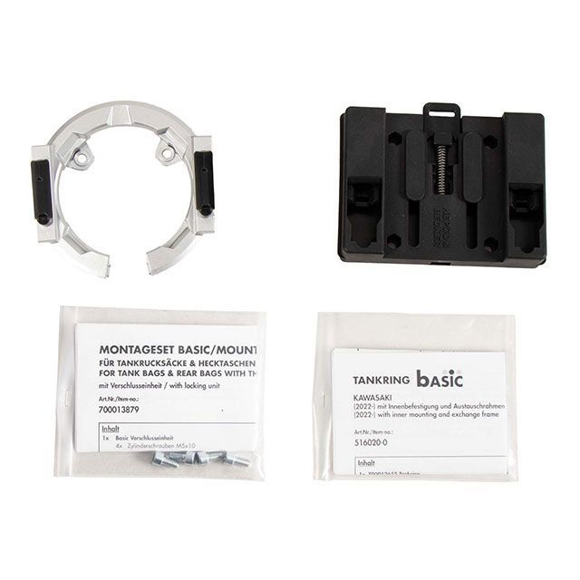 ヘプコ＆ベッカー VERSYS650 ABS タンクリングフィッティング ベーシック HEPCO＆BECKER