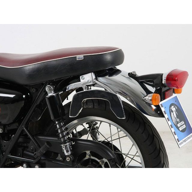 ヘプコ＆ベッカー W650 W800 C-Bowサイドキャリア（クローム） HEPCO＆BECKER