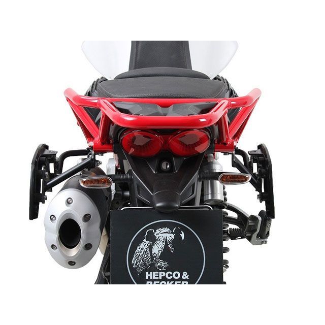 ヘプコ＆ベッカー V85 TT C-Bowサイドキャリア（ブラック） HEPCO＆BECKER_1