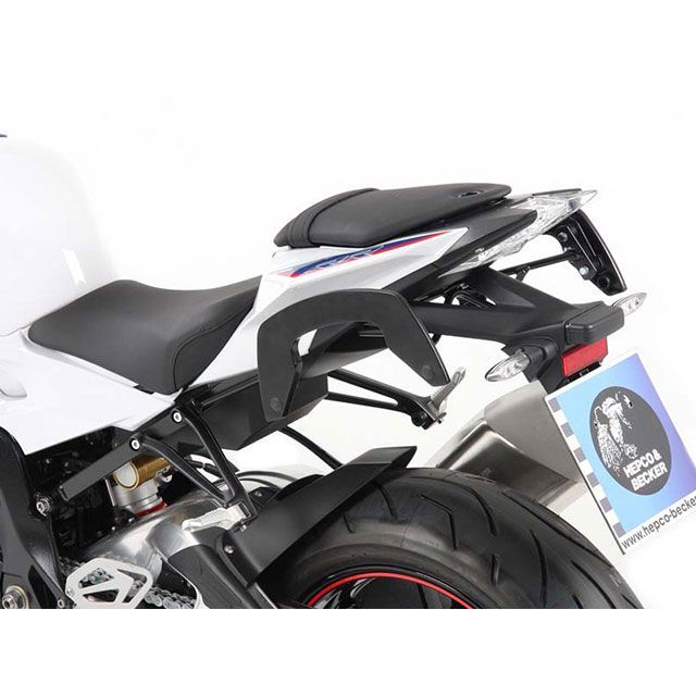 ヘプコ＆ベッカー S1000RR C-Bowサイドキャリア（ブラック） HEPCO＆BECKER