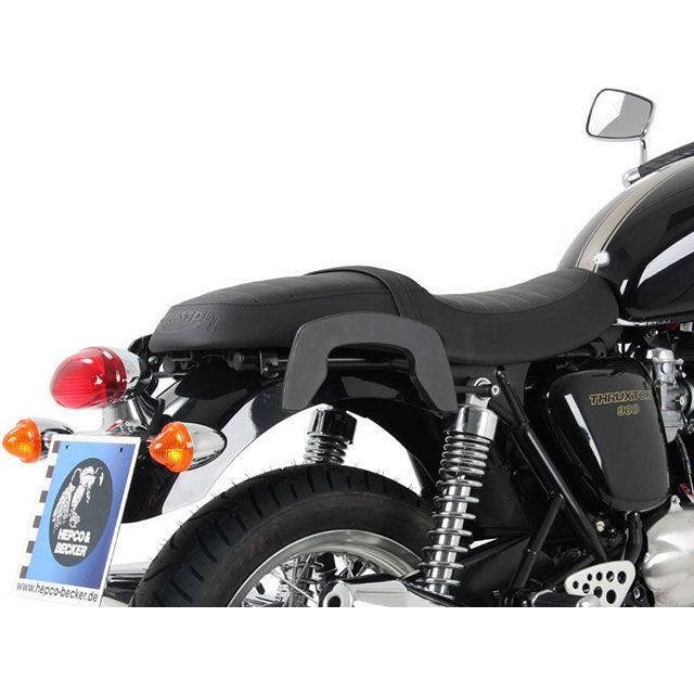 ヘプコ＆ベッカー THRUXTON 900 C-Bowサイドキャリア（ブラック） HEPCO＆BECKER バイク
