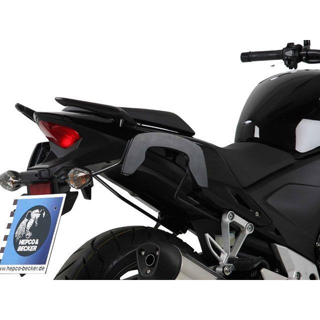 ヘプコ＆ベッカー CBR400R C-Bowサイドキャリア（アンスラサイト