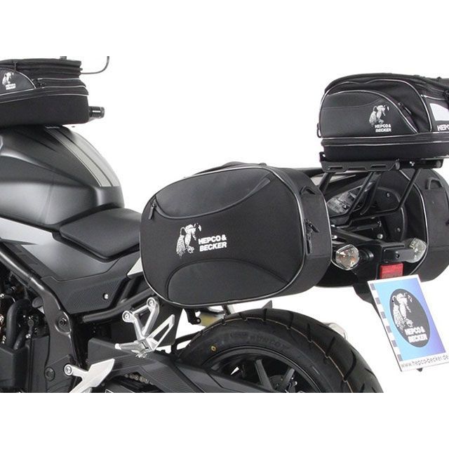 ヘプコ&ベッカー CB400F CBR400R C-Bowサイドキャリア(アンスラサイト) HEPCO&BECKER ヘプコ&ベッカー CB400F CBR400R C-Bowサイドキャリア(アンスラサイト) HEPCO&BECKER
