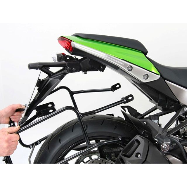 ヘプコ&ベッカー Ninja1000(Z1000SX) サイドキャリア Lock-it(ブラック) HEPCO&BECKER バイク 外装