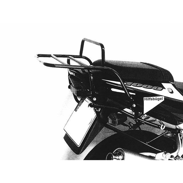 ヘプコ＆ベッカー GSX-R1000 GSX-R600 トップケースキャリア リアラック（ブラック） HEPCO＆BECKER