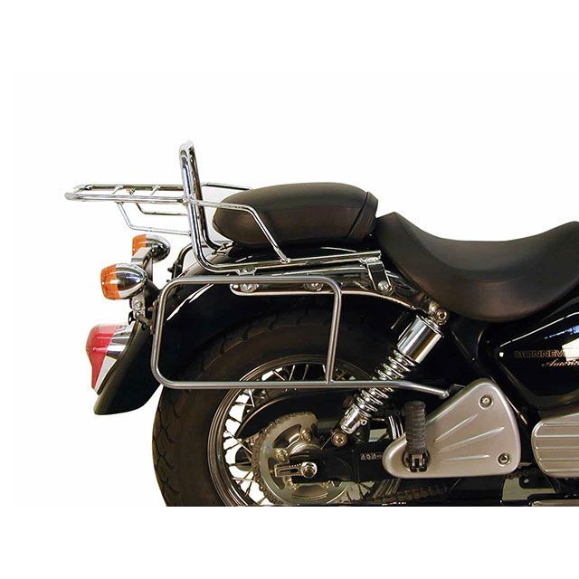 ヘプコ＆ベッカー BONNEVILLE サイドキャリア（クローム） HEPCO＆BECKER バイク