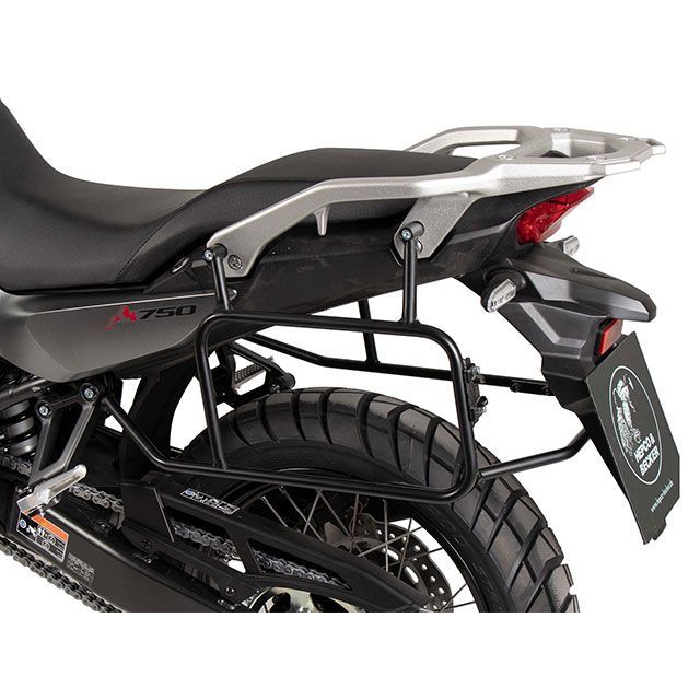 ヘプコ＆ベッカー XL750 TRANSALP サイドキャリア（ブラック） HEPCO＆BECKER バイク