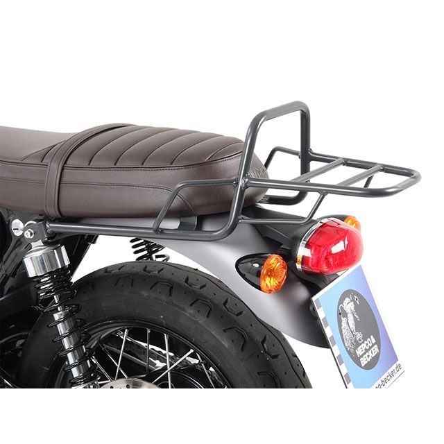 ヘプコ＆ベッカー BONNEVILLE T100 トップケースキャリア リアラック（ブラック） HEPCO＆BECKER