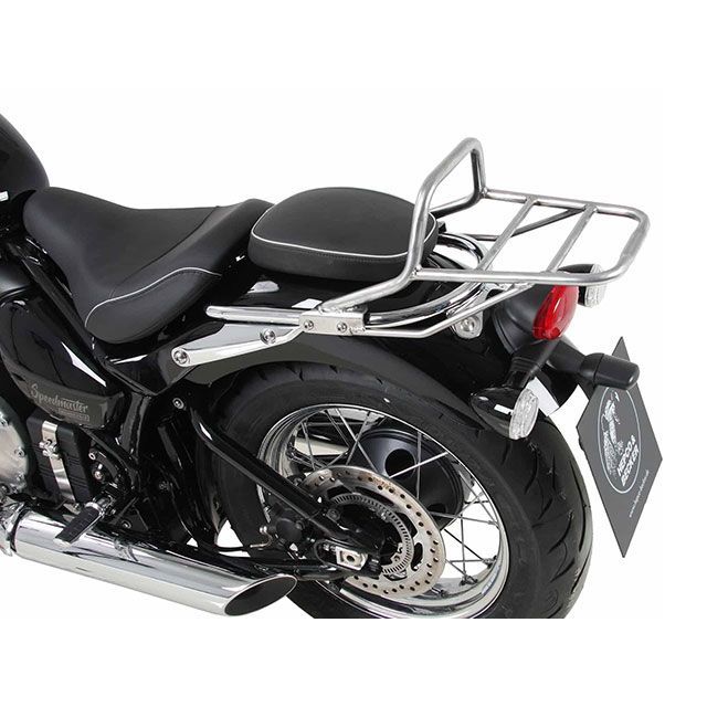 ヘプコ＆ベッカー BONNEVILLE SPEEDMASTER トップケースキャリア リアラック（クローム） HEPCO＆BECKER バイク