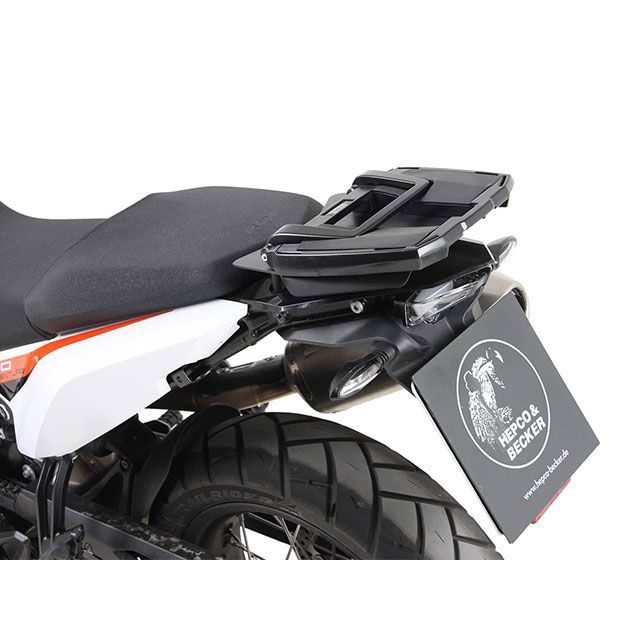 ヘプコ＆ベッカー 790 Adventure R トップケースキャリア イージーラック（ブラック） HEPCO＆BECKER