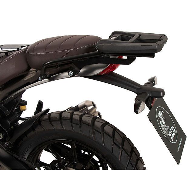 ヘプコ＆ベッカー SCRAMBLER 400X SPEED 400 トップケースキャリア イージーラック（ブラック） HEPCO＆BECKER
