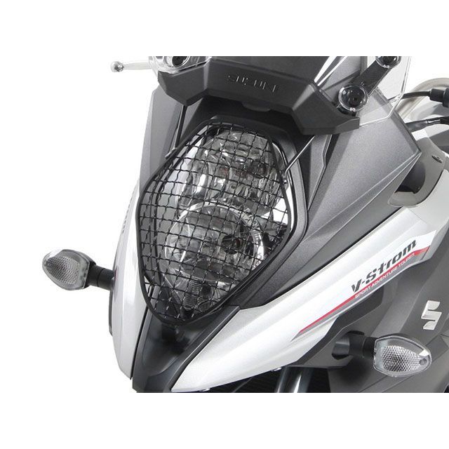 ヘプコ＆ベッカー V-Strom650 V-Strom650XT ヘッドライトグリル（ブラック） HEPCO＆BECKER