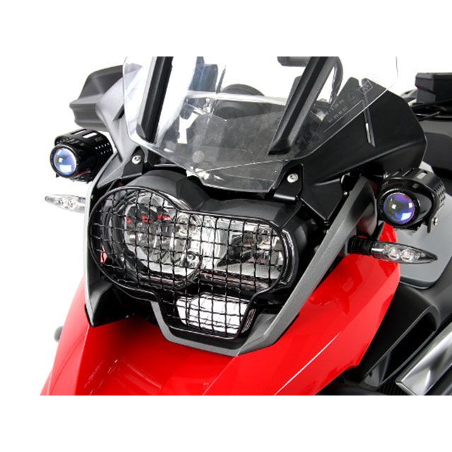 ヘプコ＆ベッカー R1200GS ヘッドライトグリル（ブラック） HEPCO＆BECKER