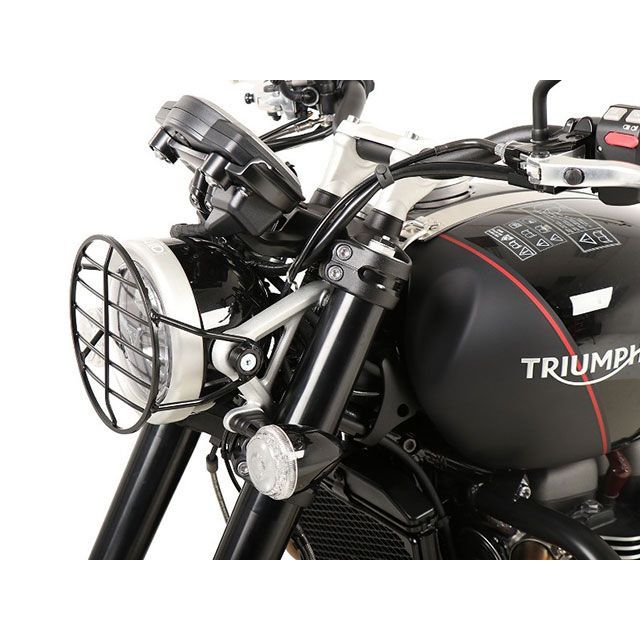 ヘプコ＆ベッカー SCRAMBLER 1200XC SCRAMBLER 1200XE ヘッドライトグリル（ブラック） HEPCO＆BECKER