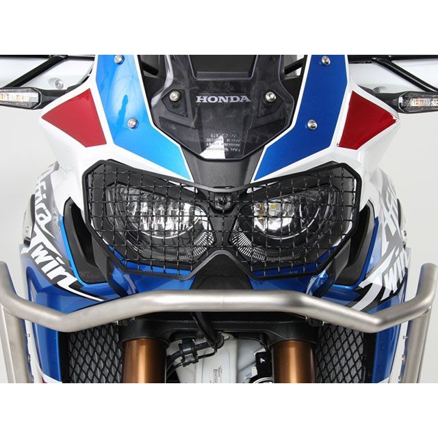 ヘプコ＆ベッカー CRF1000L AfricaTwin Adventure Sports ヘッドライトグリル（ブラック） HEPCO＆BECKER_1