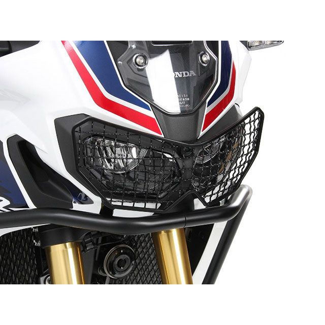 ヘプコ＆ベッカー CRF1000L Africa Twin ヘッドライトグリル（ブラック） HEPCO＆BECKER