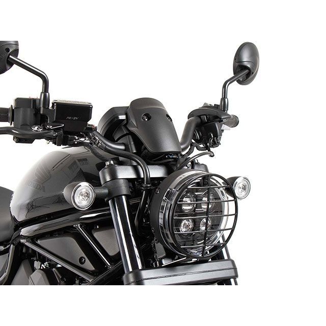 ヘプコ＆ベッカー Rebel1100 DCT Rebel1100 ヘッドライトグリル（ブラック） HEPCO＆BECKER
