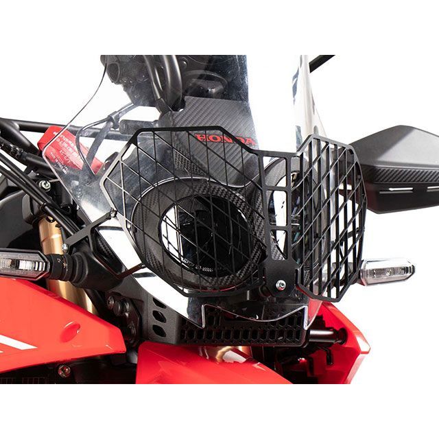ヘプコ＆ベッカー CRF250 RALLY CRF300RALLY ヘッドライトグリル（ブラック） HEPCO＆BECKER