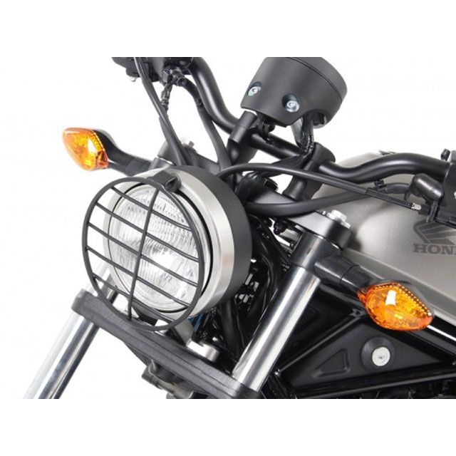 ヘプコ＆ベッカー REBEL250 REBEL500 ヘッドライトグリル（ブラック） HEPCO＆BECKER