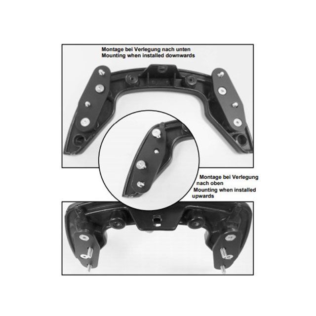 ヘプコ＆ベッカー 上下オフセットステー 30mm C-Bowサイド