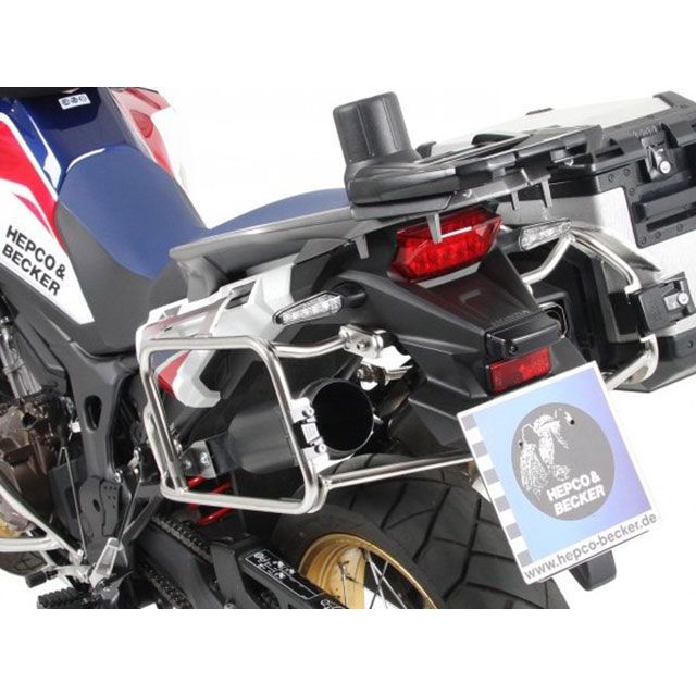 ヘプコ＆ベッカー CRF1000L Africa Twin 物の具ボックス席 1.5L（黒いこと） HEPCO＆BECKER