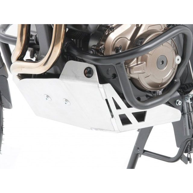 ヘプコ＆ベッカー CRF1000L Africa Twin スキッドプレート（シルバー） HEPCO＆BECKER