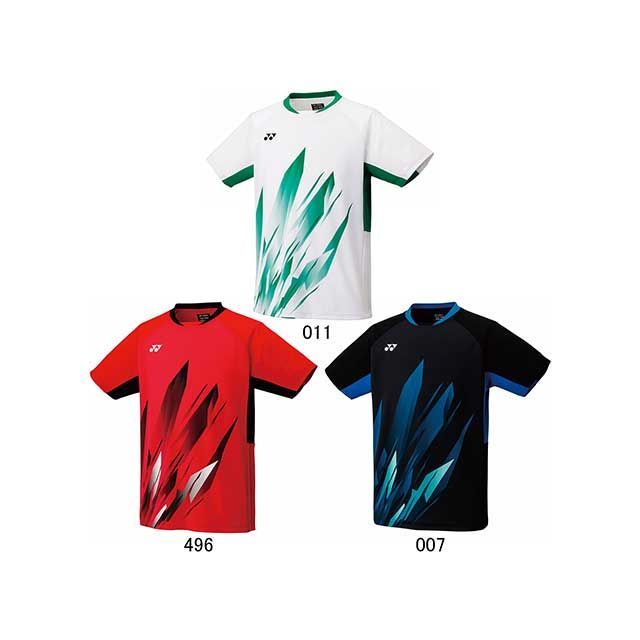 ヨネックス 10668 メンズゲームシャツ フィットスタイル（ホワイト