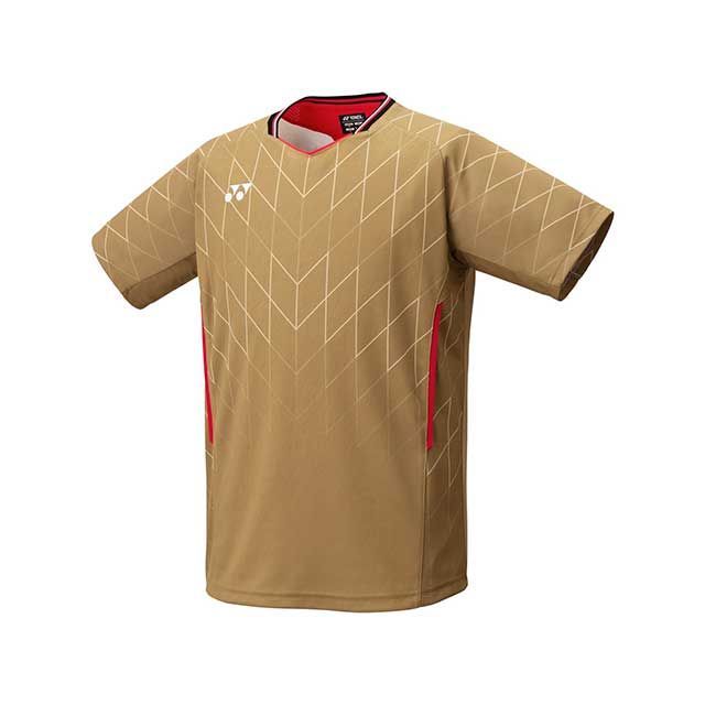 ヨネックス 10698 メンズゲームシャツ フィットスタイル（ゴールド） サイズ SS YONEX