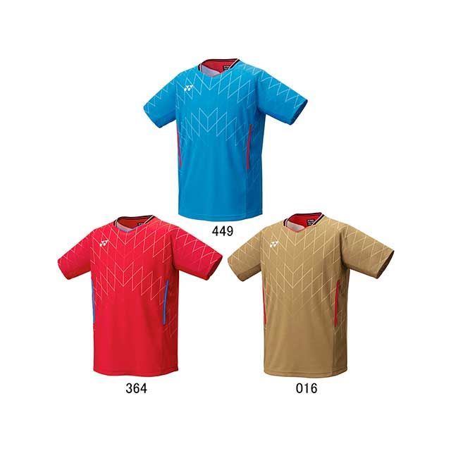 ヨネックス 10698 メンズゲームシャツ フィットスタイル（ゴールド