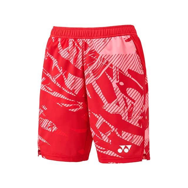 ヨネックス 15206 メンズニットハーフパンツ（タンゴレッド） サイズ S YONEX