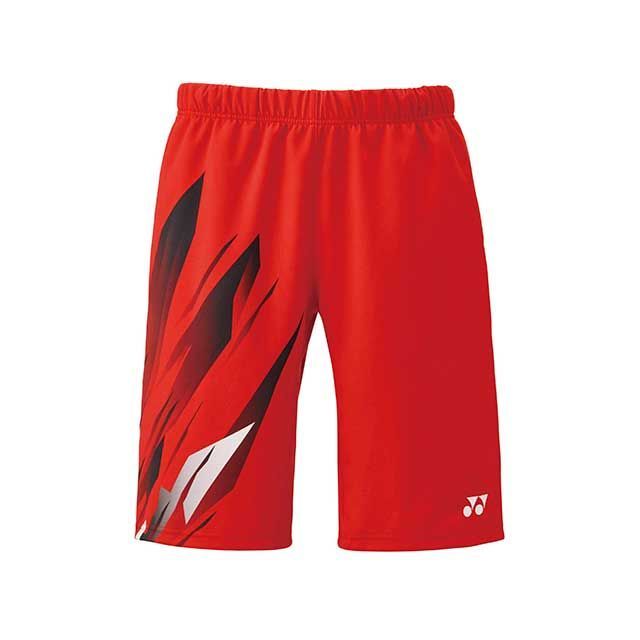 ヨネックス 15222 メンズニットハーフパンツ（サンセットレッド） サイズ XO YONEX