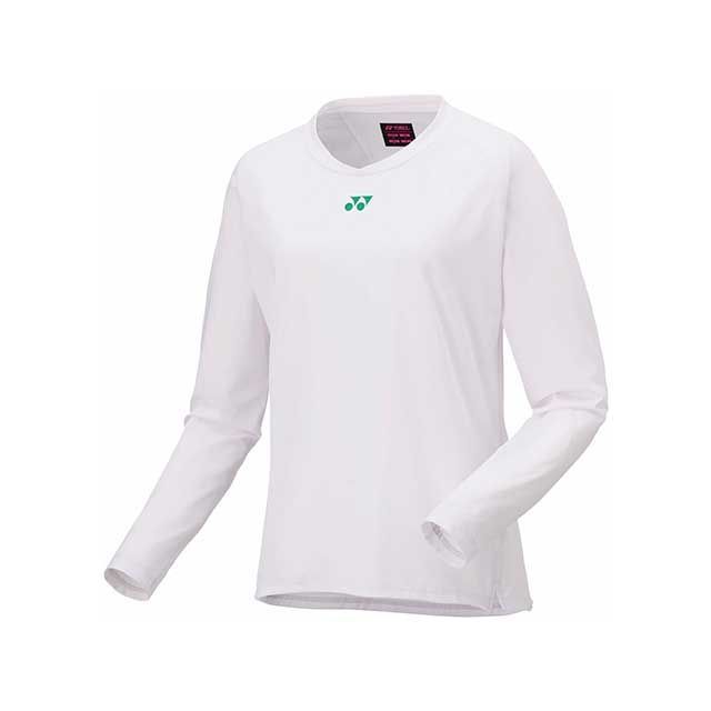 ヨネックス 20840 ウィメンズゲームシャツ ロングスリーブ（ホワイト） サイズ M YONEX