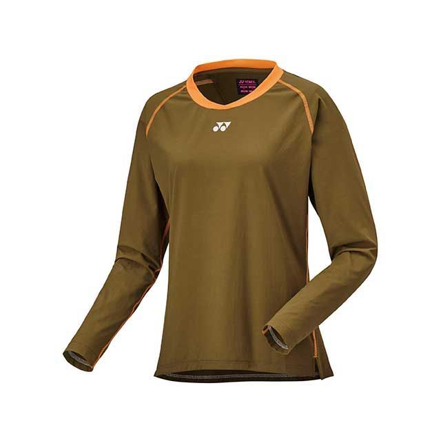 ヨネックス 20840 ウィメンズゲームシャツ ロングスリーブ（オイルブラウン） サイズ O YONEX