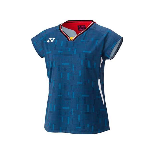 YONEX バドミントンシャツ Lサイズ ネイビー YONEX バドミントンウェア