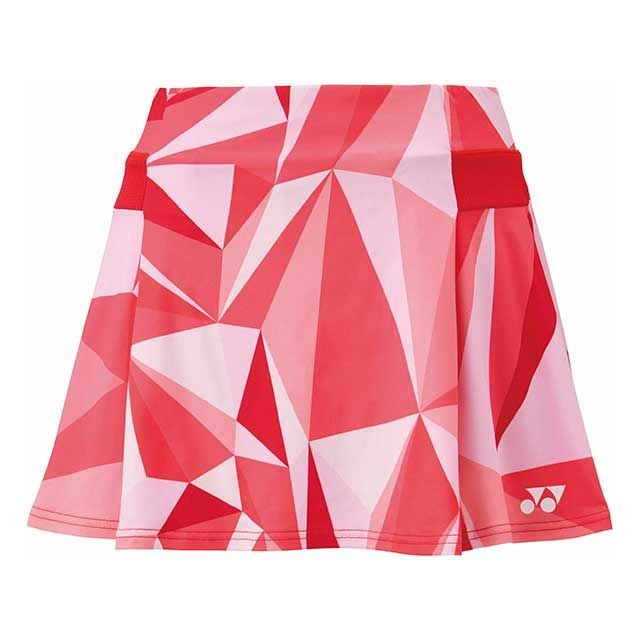ヨネックス 26146 ウィメンズスカート インナースパッツ付（タンゴレッド） サイズ S YONEX
