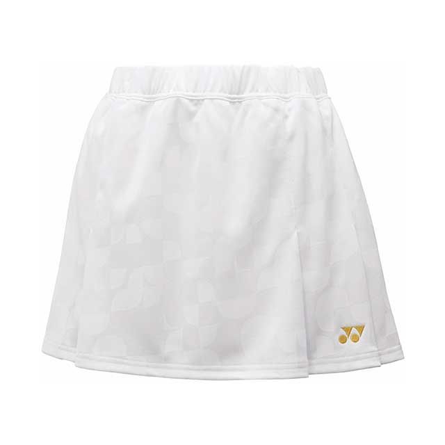 ヨネックス 26174 ウィメンズスカート（ホワイト） サイズ L YONEX