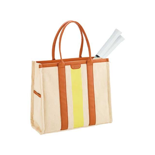 ヨネックス BAG2551 トートバッグ（ホワイト/オレンジ） YONEX