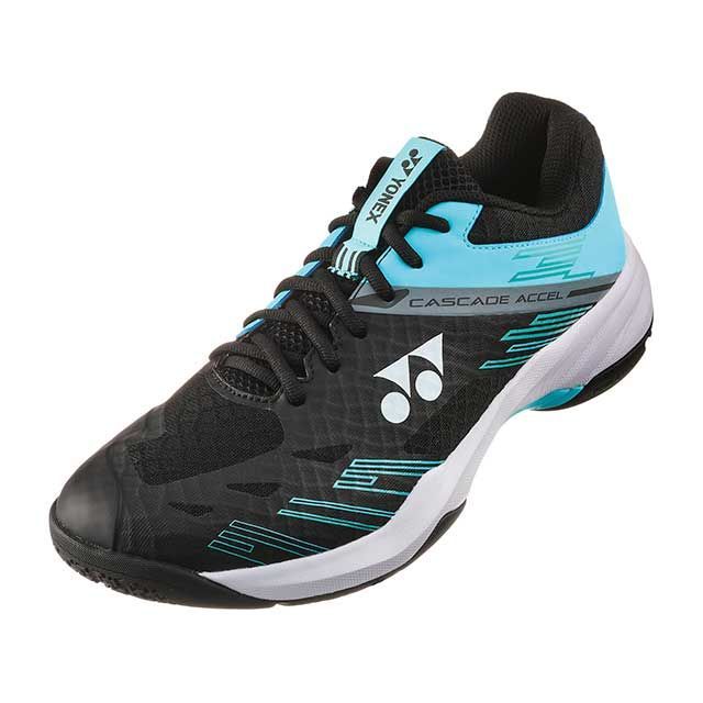 ヨネックス SHBCA1W パワークッションカスケードアクセルワイド（ブラック/アイスブルー） サイズ 29.0cm YONEX