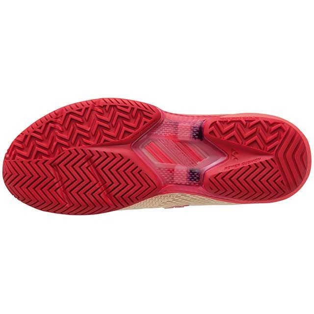 ヨネックス SHTAALA パワークッションアドアクセルLAC（ベージュ/ピンク） サイズ 25.0cm YONEX