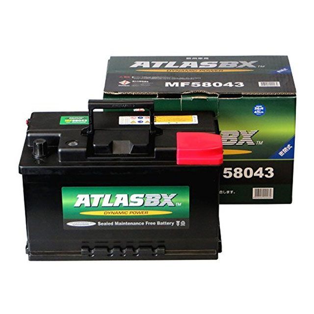 【メーカー直送】ATLASBX ATLASBX standard 欧州車用（DIN） MF580 43 Atlasbx