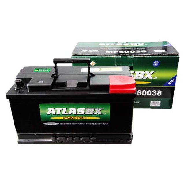 【メーカー直送】ATLASBX ATLASBX standard 欧州車用（DIN）MF600 38 Atlasbx