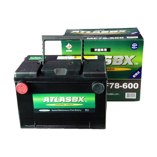 【メーカー直送】ATLASBX ATLASBX standard 米国車用（BCI） MF78-600 Atlasbx